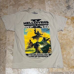 Ripple Junction Helldivers Beige T-Shirt